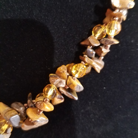 Twisted Stone chip necklace jr12 - Picture 5 of 5